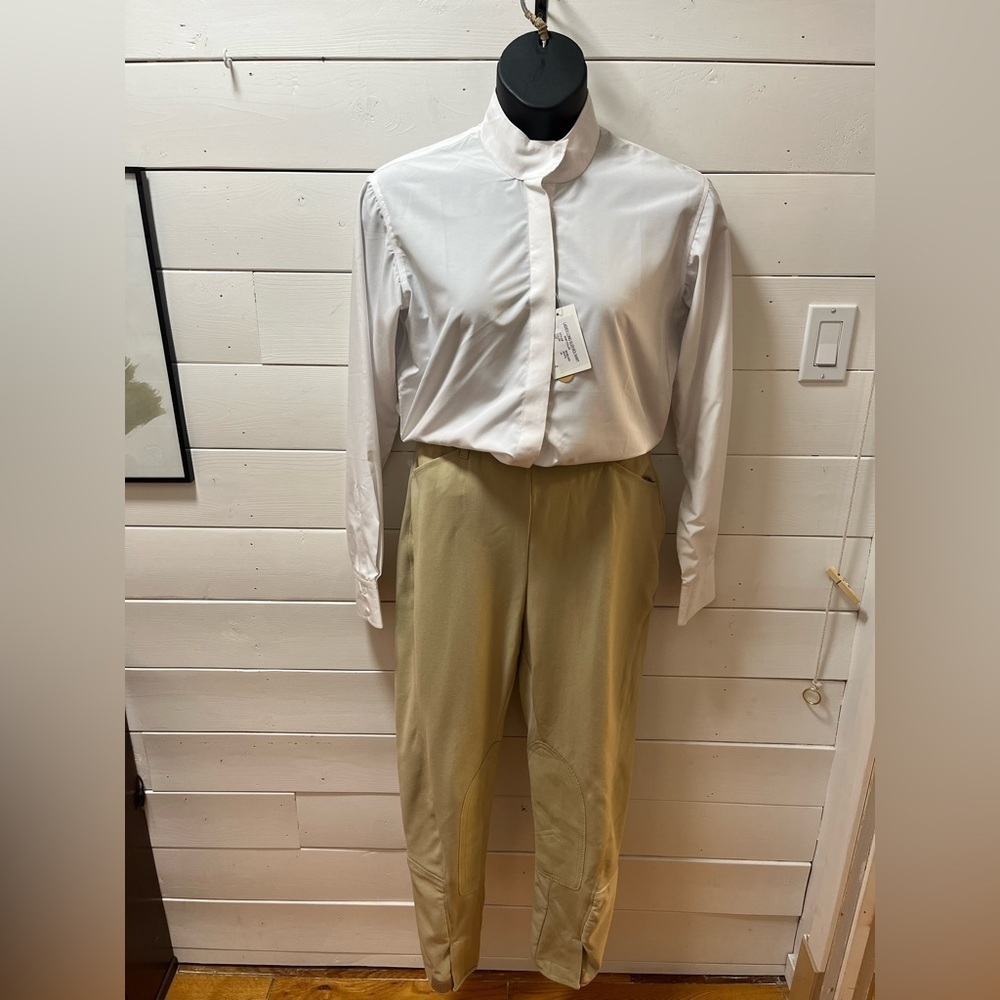 PLATINUM RIDE WITH PRIDE - Ladies Riding Breeches Size 34 (Long - Picture 3 of 13